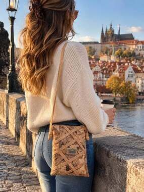 Montado Cork Crossbody Phone Bag